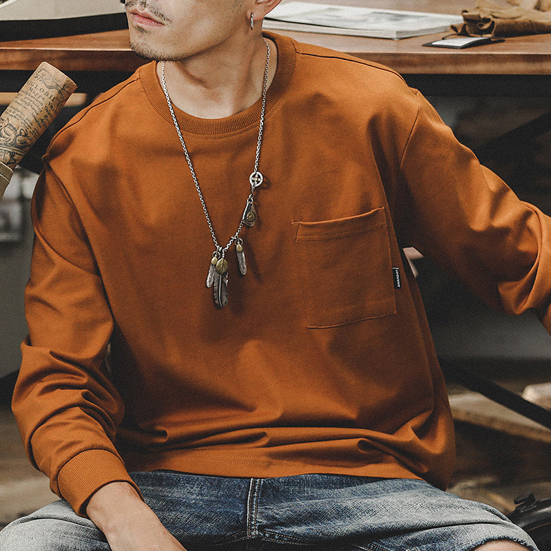 Men's British Vintage Long Sleeve Shirt