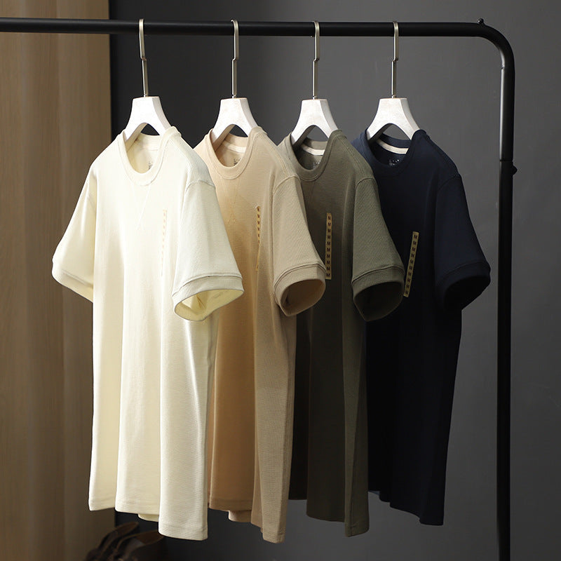 Summer Men's Casual Short-sleeved T-shirt