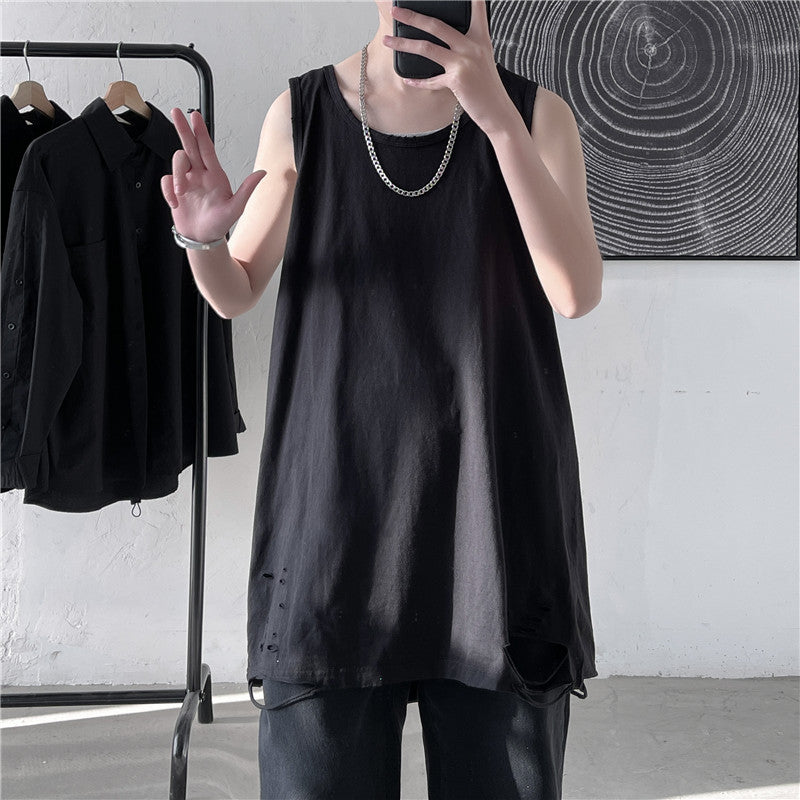 Summer Hole Sleeveless T-shirt