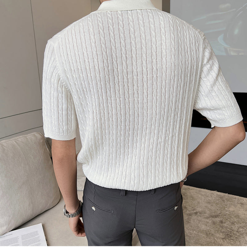 Men's Simple Business Casual POLO T-Shirt