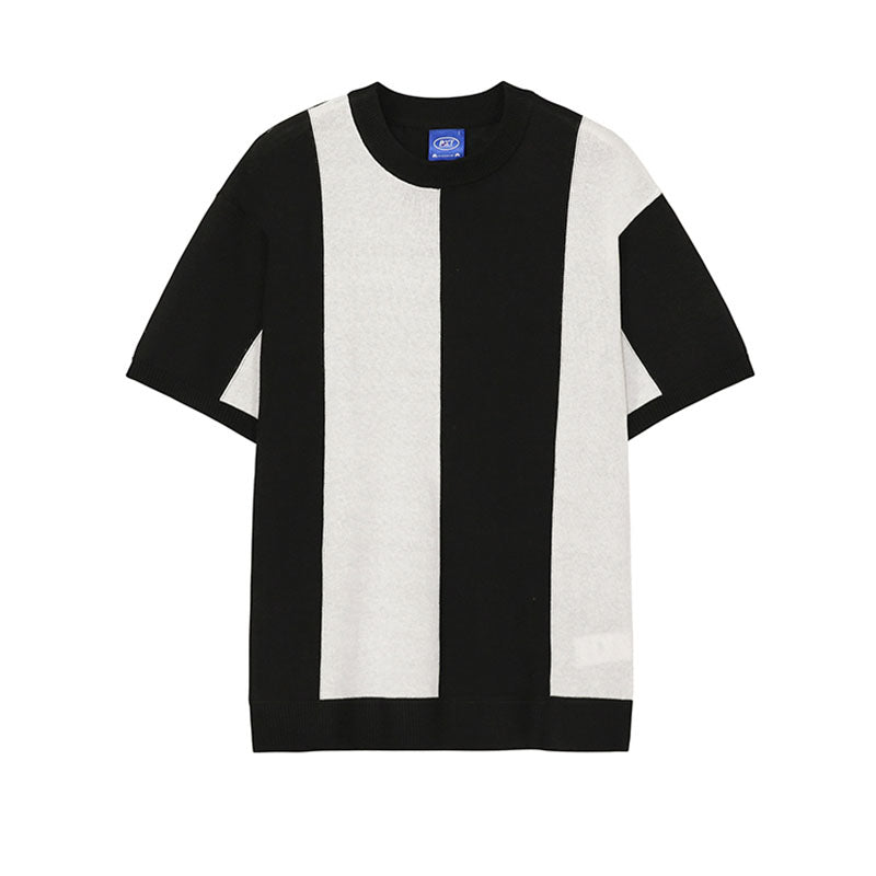 Men's Ice Silk Short Sleeve Knit T-Shirt
