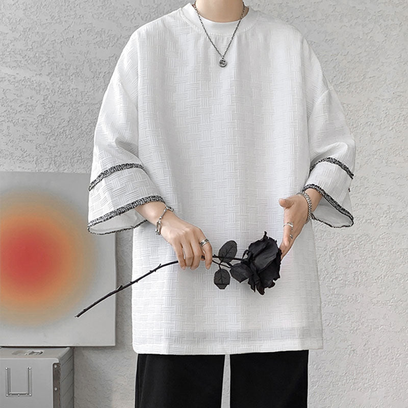 Summer Loose Three-quarter Sleeve Tshirt
