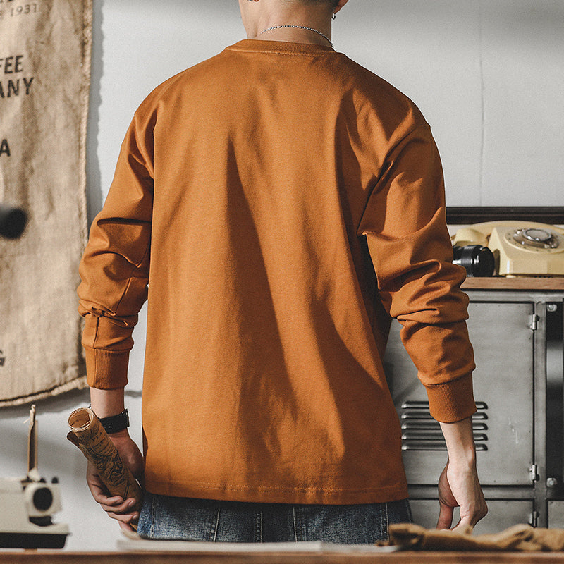 Men's British Vintage Long Sleeve Shirt