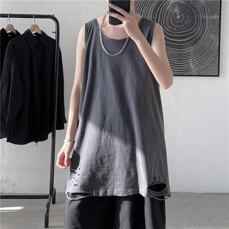 Summer Hole Sleeveless T-shirt