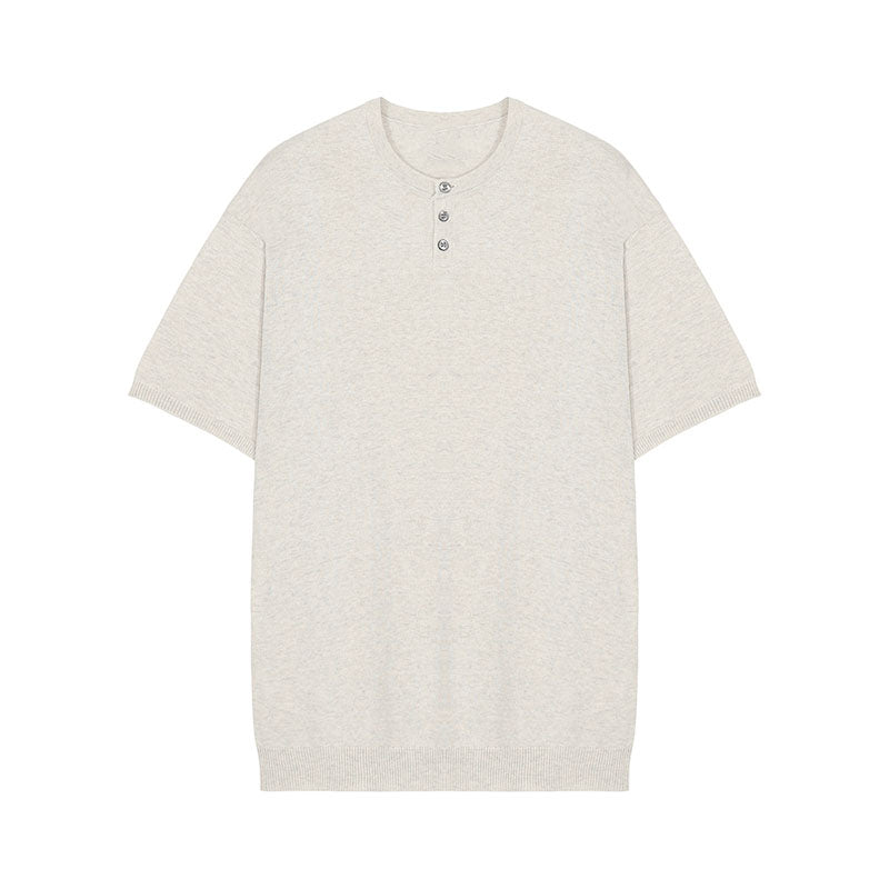 Thin Slim Fit Short Sleeve Polo T-Shirt